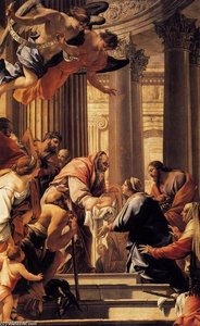 Presentation In The Temple — Simon Vouet