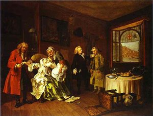 Samobójstwo Kontesjentki — William Hogarth