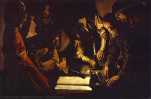 Pagamento Delle Tasse — Georges De La Tour