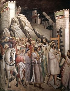The Triumph Of The Cross (detail) — Agnolo Gaddi
