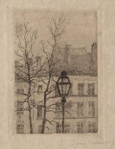 La Lampe De Rue — James Ensor