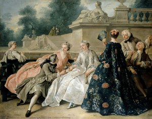 Die Liebeserklärung — Jean François De Troy
