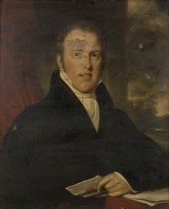 Head And Shoulders Of A Man (probably William Theobald, 1795–1850) — George Francis Joseph
