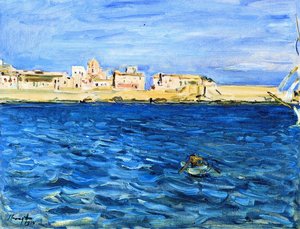 Sailing Into Syracuse Harbor — Max Slevogt