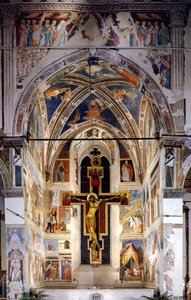 View Of The Cappella Maggiore — Piero Della Francesca