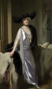 Mrs Wilson (d.1950), Mayoress Of Liverpool — Frank O. Salisbury