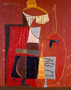 Le Cowboy (rouge) — Roy Lichtenstein