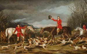Gogerddan Hunt — Alfred Worthington