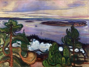 Humo Del Tren — Edvard Munch