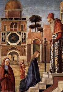 La Presentazione Della Vergine (dettaglio) — Vittore Carpaccio