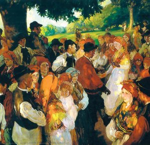 Fiesta Gallega — Joaquín Sorolla Y Bastida