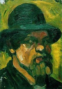 Self Portrait With Hat — Theo Van Doesburg