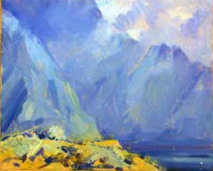 Lake In The Mountains — Nicholas Roerich