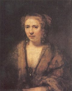 Портрет Хендрике Стокфельс — Rembrandt Peale