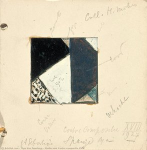 Studie Voor Contra Compositie Xviii — Theo Van Doesburg