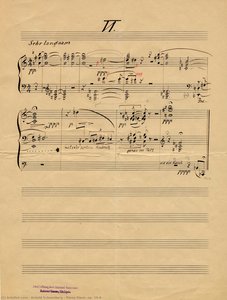 Piano Piece, Op. 19/6 — Arnold Schoenberg