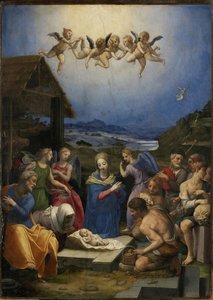 The Adoration Of The Shepherds — Agnolo Bronzino