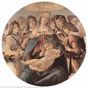 Immariline Jumalanna Ja Lapse Imel — Sandro Botticelli