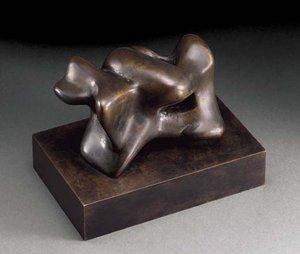Maquette For Oblong Composition — Henry Moore