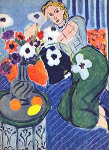 Odalisque, Blue Harmony — Henri Matisse
