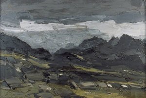 Storm Approaching, Eryri — John Kyffin Williams