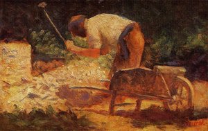 Frământătorul De Piatră — Georges Pierre Seurat