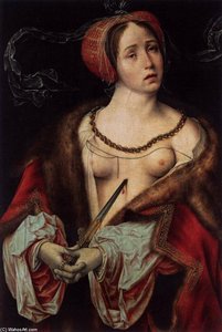 The Suicide Of Lucretia — Joos Van Cleve