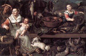 Fishmongers — Vincenzo Campi