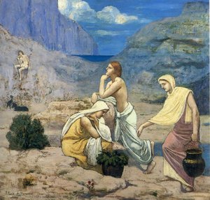 The Song Of The Shepherd — Pierre Cécile Puvis De Chavannes