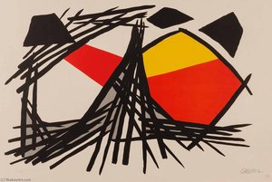 Kreuzschattierung — Alexander Milne Calder