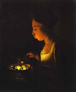 Ragazza Con Un Brazzer — Georges De La Tour