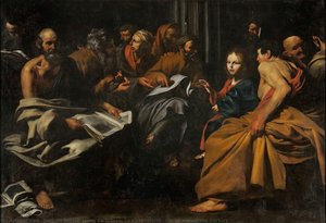 Christ Among The Doctors — Jusepe De Ribera