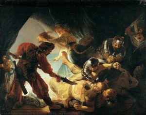 The Blinding Of Samson — Rembrandt Van Rijn