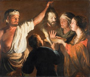 The Executioner With The Head Of John The Baptist — William Dobson