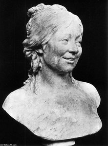 Büste Der Frau Des Künstlers — Jean-antoine Houdon