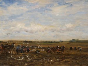 Potato Gatherers — Robert Weir Allan