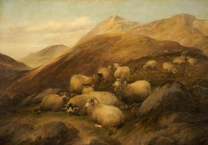 Mountain Sheep — Thomas Sidney Cooper