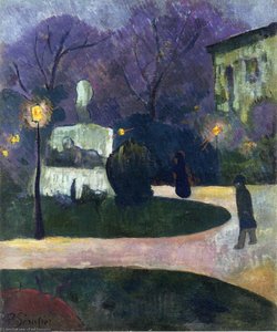 Square With Street Lamp — Paul Sérusier