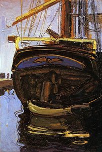 Ecco La Traduzione Del Titolo Dell'opera In Italiano: Nave Con Dinghy — Egon Schiele