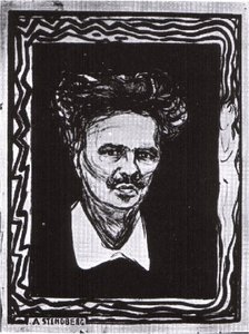 August Strindberg — Edvard Munch