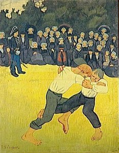 La Lutte Bretonne — Paul Sérusier