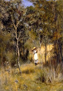 Gathering Mistletoe — Frederick Mccubbin