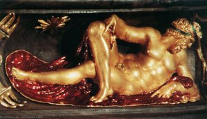Salt Cellar (detail) — Benvenuto Cellini
