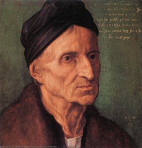 Portrét Michaela Wolgemuta — Albrecht Dürer
