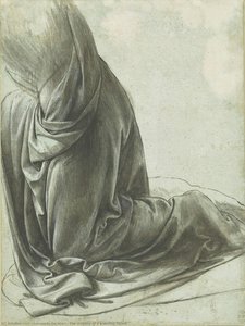 Der Draperie Einer Knienden Figur — Leonardo Da Vinci
