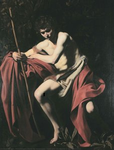 San Juan El Bautista En El Desierto — Caravaggio