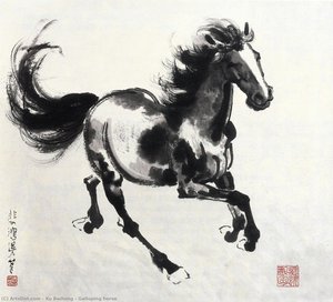 Galloping Horse — Xu Beihong
