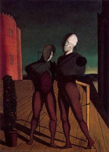 The Duo (the Models Of The Red Tower) — Giorgio De Chirico