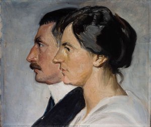 King Christian X And Queen Alexandrine Of Denmark — Michael Peter Ancher