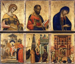 Altarpiece (detail) — Paolo Veneziano